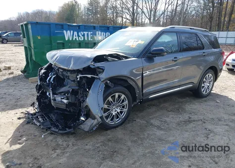 2025 Ford Explorer Platinum z USA, uszkodzony, nr VIN 1FMUK7HH1SGC90771